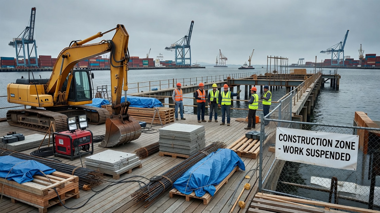 Harbor Pier Upgrades Delayed by Rising Costs and Funding Gaps